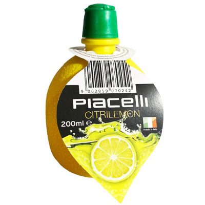 Сок лимона концентрированный Piacelli Citriorange, 200 мл (1013)
