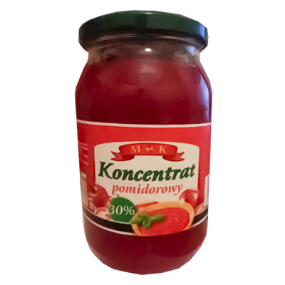 Томатная паста-концентрат Koncentrat Pomidorowy M&K (30%) 900г (1034) - вид 1 миниатюра