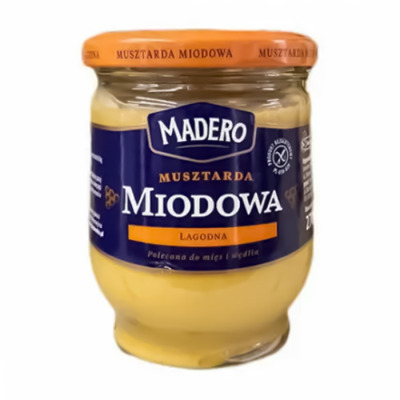Горчица медовая, Madero, 270г (1037) - вид 1 миниатюра