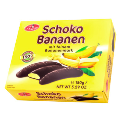 Конфеты с банановым суфле Sir Charles Schoko Bananen 150гр (1053) - вид 1 миниатюра