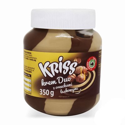Паста Крем Шоколадно-Ореховая Kriss Krem Duo 350г (1054) - вид 1 миниатюра