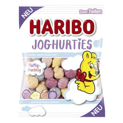 Конфеты желейные Haribo Joghurties 175г (1058) - вид 1 миниатюра