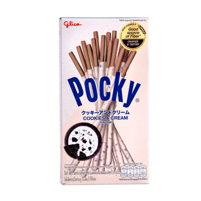 Палочки японские Поки сливки и шоколадное печенье - Pocky 222 (1076) - вид 1 миниатюра