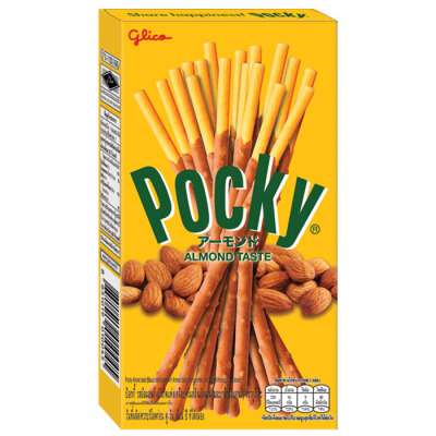Палочки японские Поки миндаль - Pocky (1081) - вид 1 миниатюра