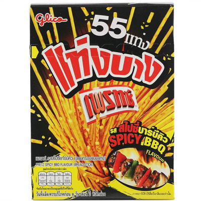 Палочки японские Претц барбекю острый - Glico Pretz Mini (1083)