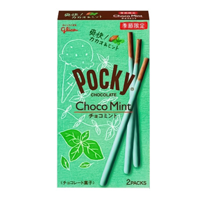 Палички японські Покі шоколад-м'ята - Pocky (1084) - вид 1 мініатюра