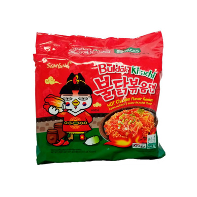 Лапша Kimchi Рамен с Острой Курицой 135г (1100) - вид 1 миниатюра