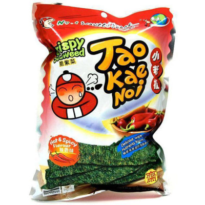 Чіпси-норі Tao Kae Noi гострий (1192) - вид 1 мініатюра