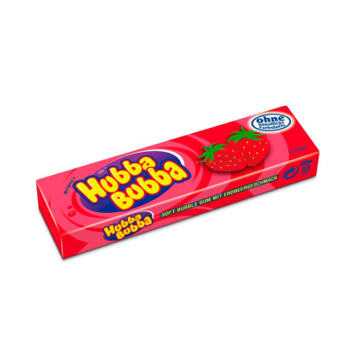 Жвачка Хуба Буба Hubba Bubba Клубника 35 гр (1205) - вид 1 миниатюра
