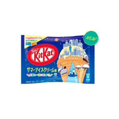 Батончики KitKat Summer Ice Cream 12 mini (1214) - вид 1 мініатюра