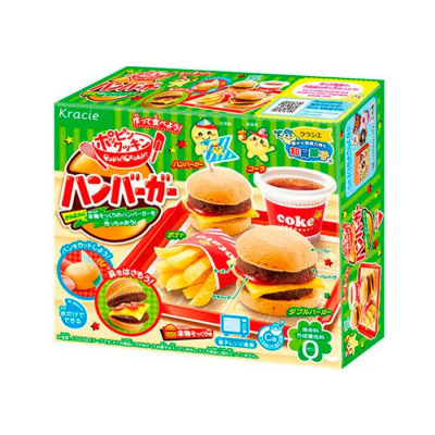 Японский набор Сделай сам Kracie Popin Cookin Hamburger Бургер 22g (1225) - вид 1 миниатюра