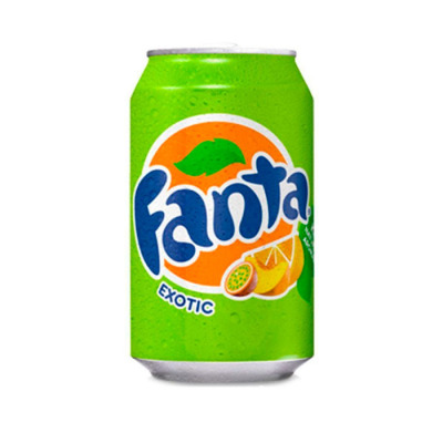 Безалкогольний газований напій Fanta Exotic 355 мл (1230) - вид 1 мініатюра