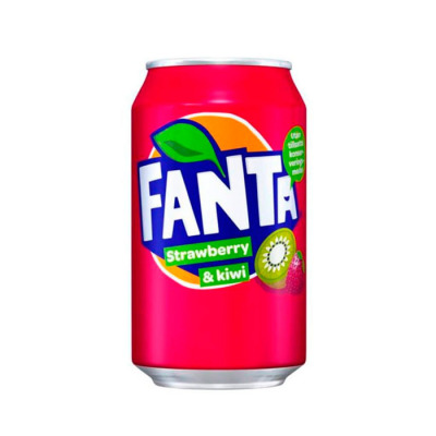Безалкогольний газований напій Fanta Strawberry & Kiwi 355 мл (1231)