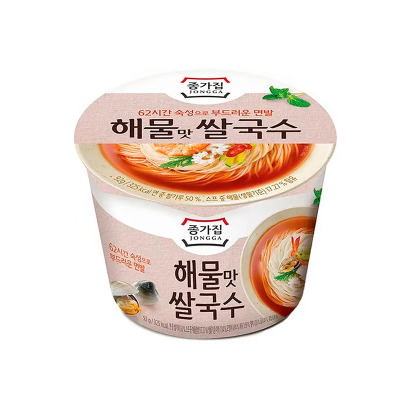 Рисовая лапша с морепродуктами, 92 г Jongga (1249) - вид 1 миниатюра