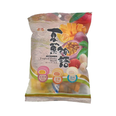 Тістечка Моті Tropical Fruity Mochi 120 г (1256) - вид 1 мініатюра