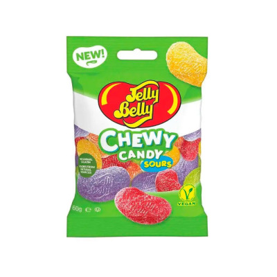 Кислые желейки Jelly Belly Chewy Candy Sours 60г (1286) - вид 1 миниатюра