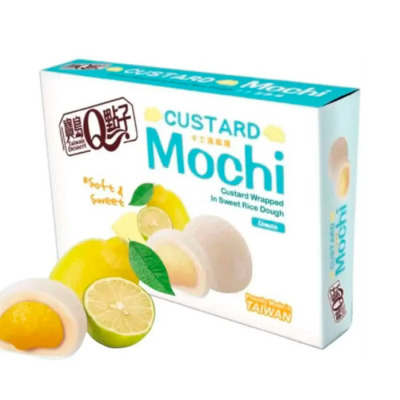 Тістечка Моті з Лимоном Mochi Custard Lemon 168г (1295) - вид 1 мініатюра