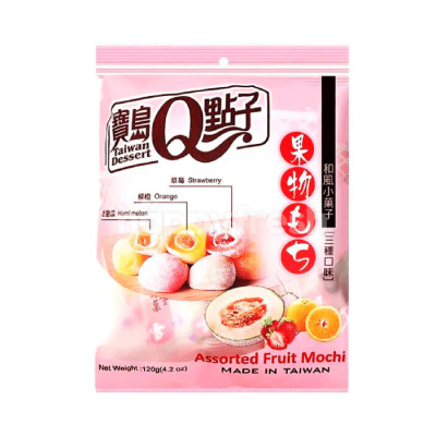 Пирожные Моти Assorted Fruit Mochi 120г (1296)