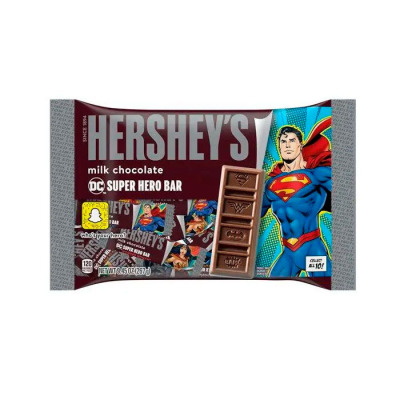 Шоколад HERSHEY'S Milk Chocolate DC Super Hero 267г (1308) - вид 1 мініатюра