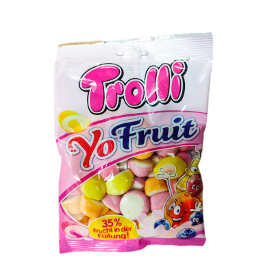 Желейные конфеты с фруктовой начинкой Trolli Yo Fruit 200г (1327) - вид 1 миниатюра