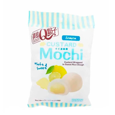 Пирожные Моти Mochi Custard Lemon Заварной крем Лимон 110g (1361) - вид 1 миниатюра