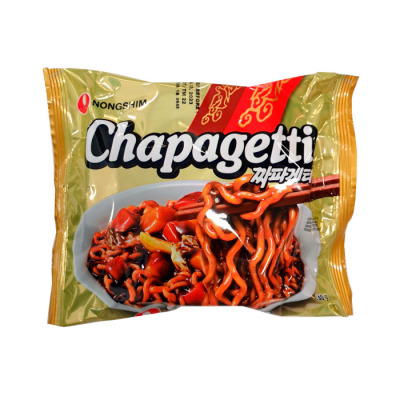 Локшина Рамен з соусом з чорних бобів Chapagetti Nongshim 140г (1385) - вид 1 мініатюра