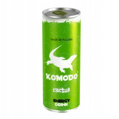 Напій Енергетик Komodo Energy Drink Cactus (1420) - вид 1 мініатюра