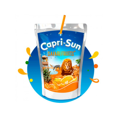 Сок Капри-Зон Capri-Sun Safari Fruits (1445) - вид 1 миниатюра