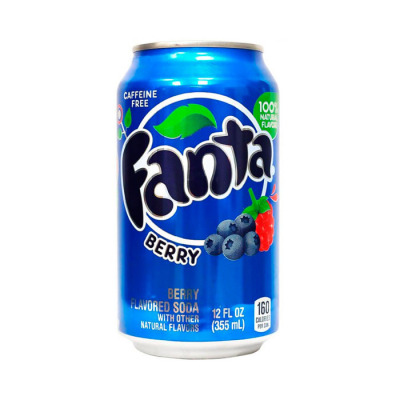 Напиток газированный Fanta Berry Фанта Лесные ягоды 355 мл (1449) - вид 1 миниатюра