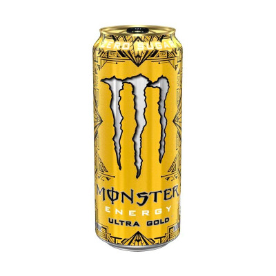 Напій Енергетик  Monster Energy Ultra Gold Zero 500 ml (1462)