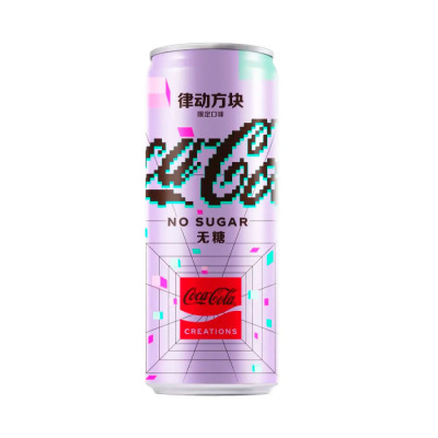 Напій газований Coca-Cola BYTE Zero Sugar 330ml (1480) - вид 1 мініатюра