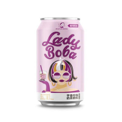 Напиток Madam Hong Lady Boba Taro Bubble Tea 315 мл (1487) - вид 1 миниатюра