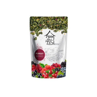 Чай зеленый крупнолистовой Feng Shui Tea Лесные ягоды 80г (1501) - вид 1 миниатюра