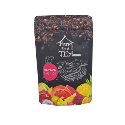 Чай черный крупнолистовой Feng Shui Tea Тропический Фрукт 80г (1504) - вид 1 миниатюра