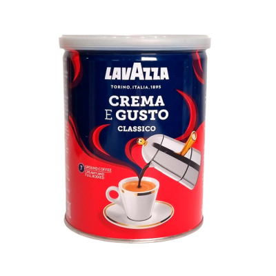 Кофе Lavazza Crema e gusto молотый 250г (1517) - вид 1 миниатюра