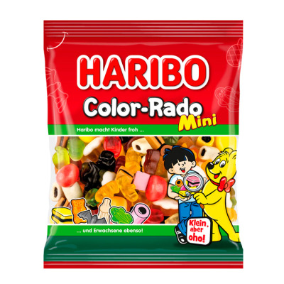 Желейные Конфеты Haribo Color Rado MIni 160г (1524) - вид 1 миниатюра