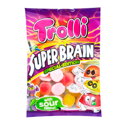 Желейные конфеты Trolli Super Brain 175г (1525) - вид 1 миниатюра