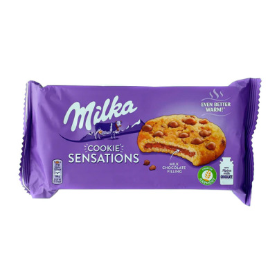 Печенье Milka Sensations Chocolate Chip Cookies 156г (1526) - вид 1 миниатюра