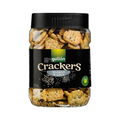 Печиво Gullon Crackers Quinoa & Chia 250г (1538) - вид 1 мініатюра