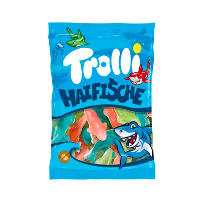 Желейные конфеты Trolli Haifische акулы 200г (1569) - вид 1 миниатюра