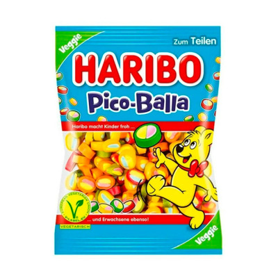 Жевательные конфеты HARIBO Pico Balla 160г (1575) - вид 1 миниатюра