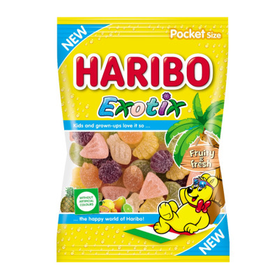 Мармеладні желейки Haribo Exotix 100г (1578) - вид 1 мініатюра