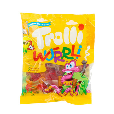 Желейные конфеты Trolli Wurrli 100г (1587) - вид 1 миниатюра