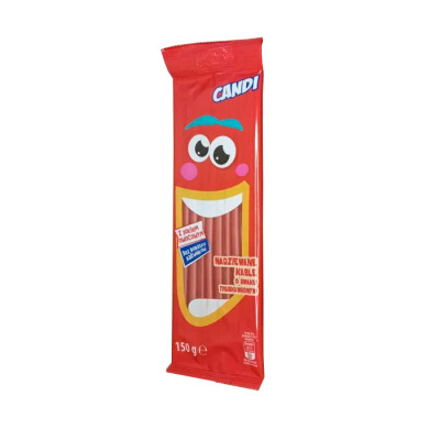 Желейні цукерки зі смаком Полуниця Candi Strawberry 150 г (1596) - вид 1 мініатюра