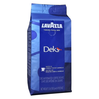 Кофе Lavazza Caffe Decaffeinato в зернах без кофеина 500 г (1621) - вид 1 миниатюра