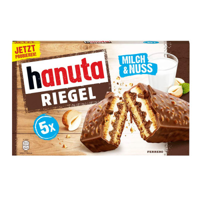 Вафлі Ferrero Hanuta Riegel Bars 5 шт 173g (1623) - вид 1 мініатюра