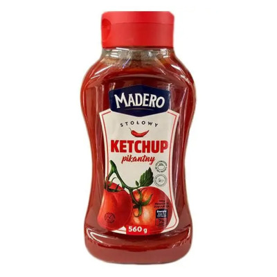 Кетчуп Madero Ketchup Pikantny 560 гр (1643) - вид 1 миниатюра