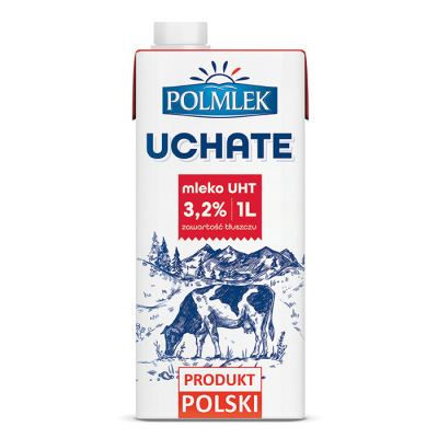 Молоко 3,2% жирності Polmlek 1л (1665) - вид 1 миниатюра
