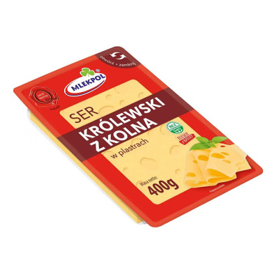 Сыр Mlekpol Королевский из Кольна 400г (1670) - вид 1 миниатюра