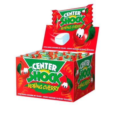 Блок жуйок Center Shock Rolling Cherry 100шт (1707)